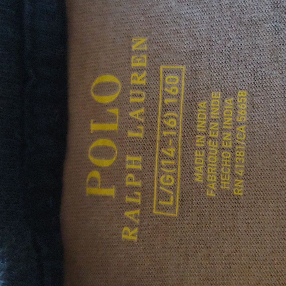 Polo Ralph Lauren Boys Long Sleeve Graphic T-Shirt Size L - Picture 6 of 6